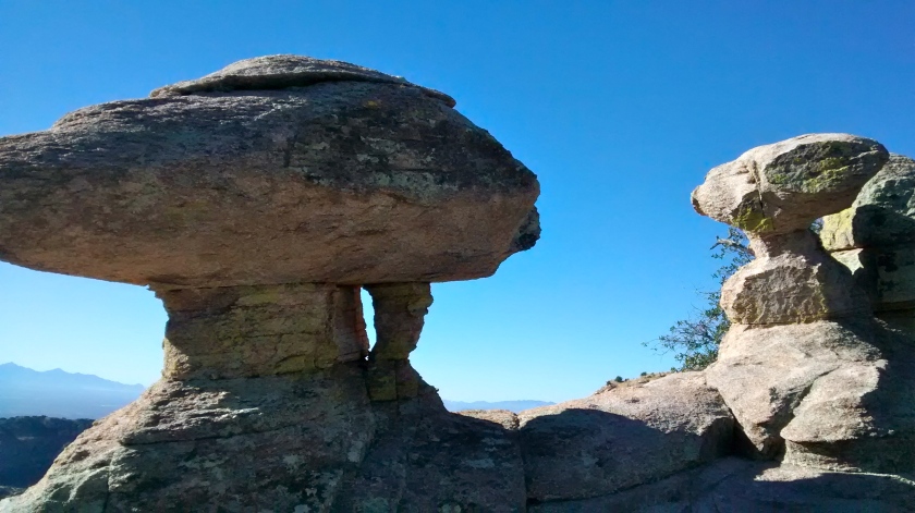 Interesting rock formations on Bug Spring Trail.